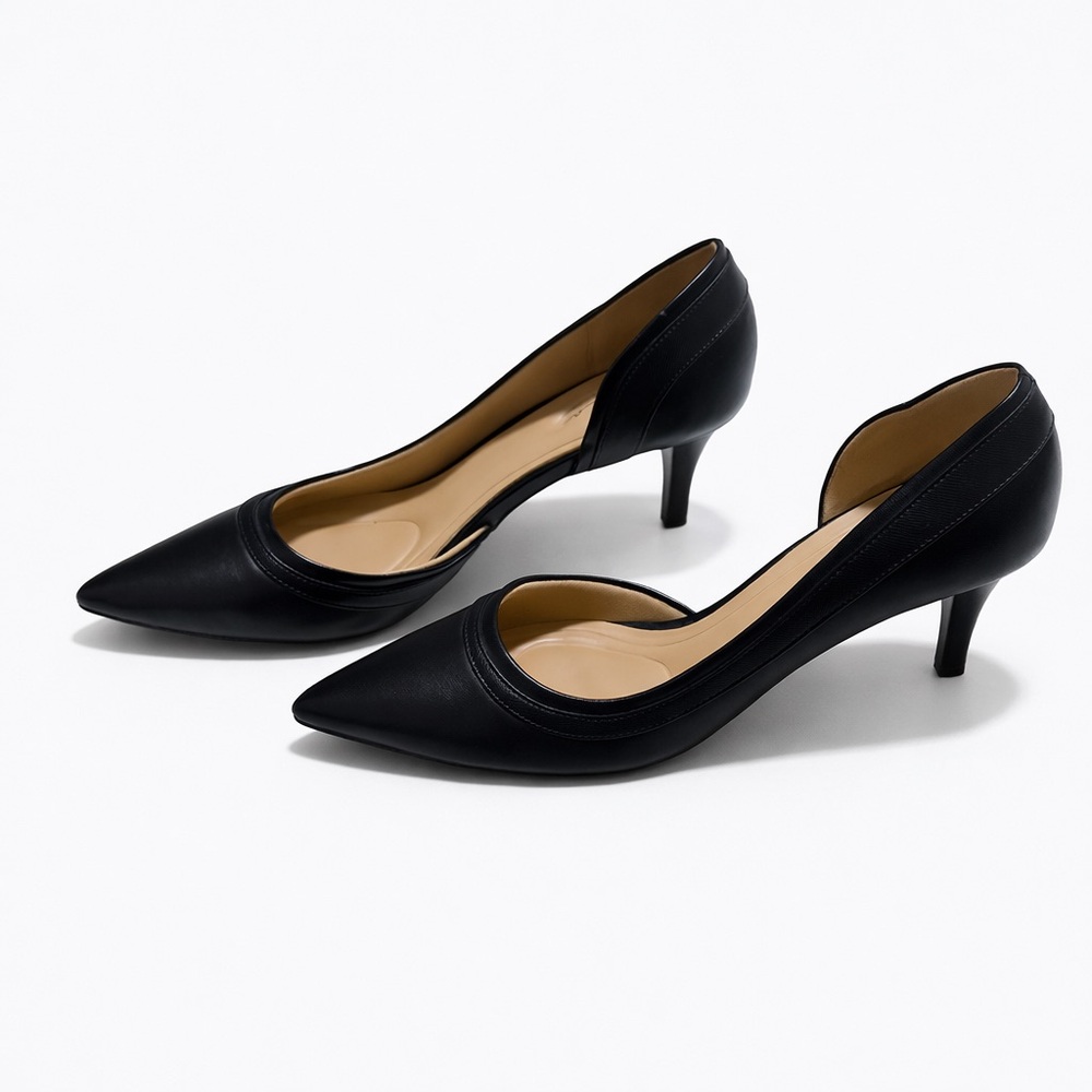 ✨ Satine D'Orsay Pointed Toe Pumps Size 8.5